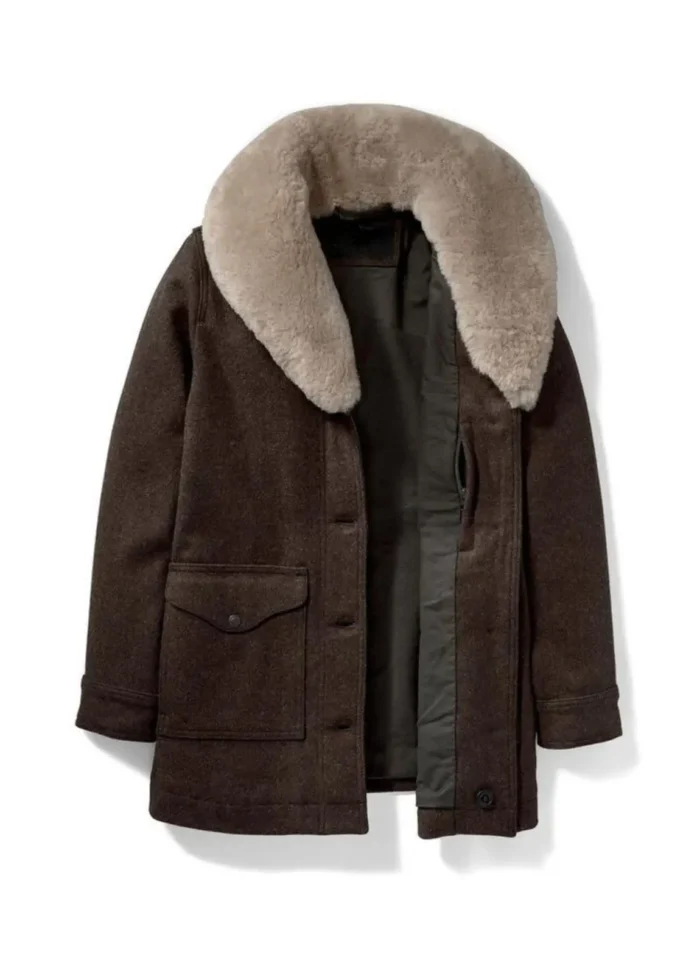 Beth Dutton Shearling Wool Coat Yellowstone