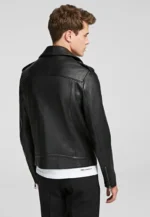 Andrew Moto Black Leather Jacket