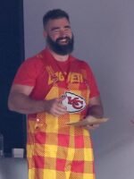 Jason Kelce Super Bowl LVIII Chiefs Overalls