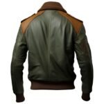 Men’s A2 Sheepskin Leather Aviator Jacket